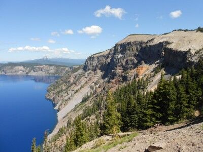Pumice Castle at Crater Lake National Park
