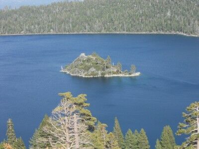 Fannette Island in Emerald Bay State Park