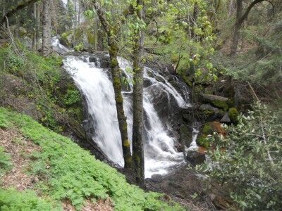 Cascade Falls near Crystal Caves in Sequoia National Park