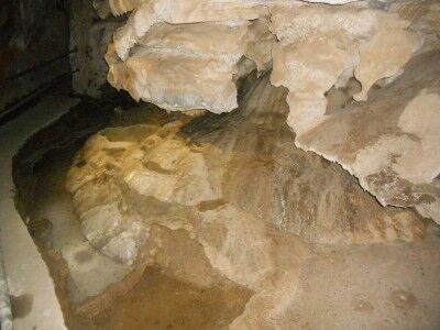 Emerald Pool in Crystal Cave at Sequoia National Park