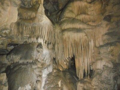 Organ Room Crystal Cave Organ Room in Crystal Cave at Sequoia National Park