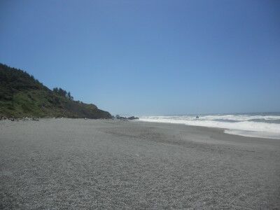 Dry Lagoon Beach at Humboldt Lagoons State Park California