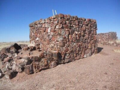 Agate House at Petrified Forest National Park