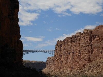 Navajo Bridge Grand Canyon rafting trip