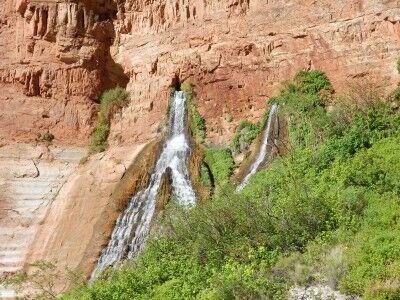 Vasey's Paradise waterfall