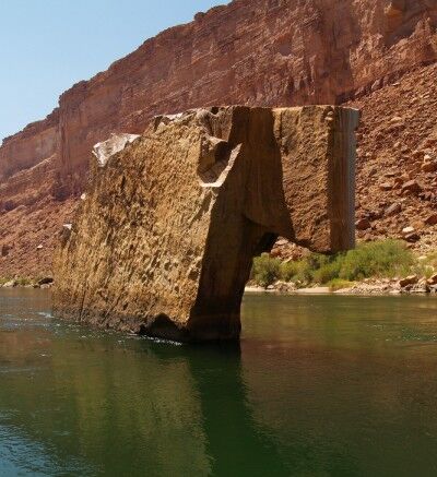 10 Mile Rock Grand Canyon rafting