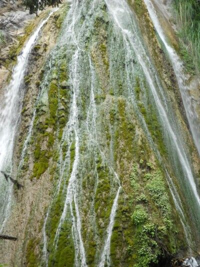 close-up of Limekiln Falls at Limekiln State Park