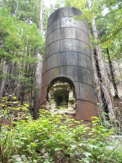 lime kilns in redwood forest