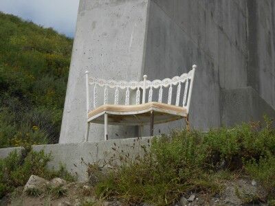 Loveseat at Limekiln State Beach