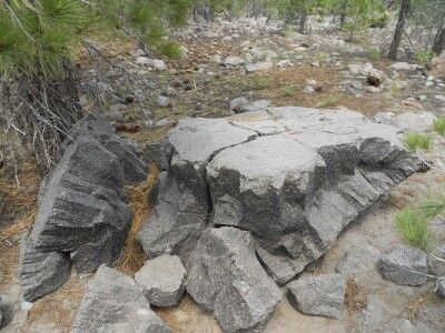 Puzzle Rocks at Lassen Volcanic National Park