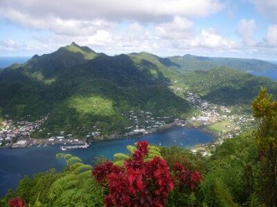 view from Mount Alava