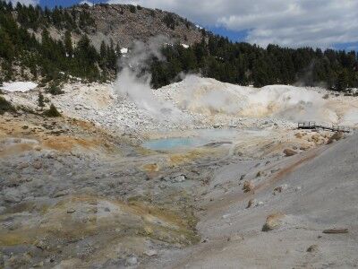 Bumpass Hell at Lassen National Park