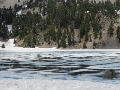 Lake Helen at Lassen Volcanic national Park