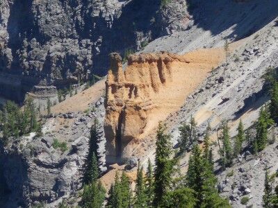 Pumice Castle at Crater Lake