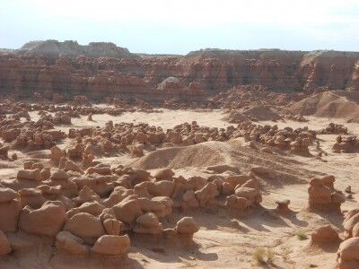 Goblin Valley from Observation Point in Utah