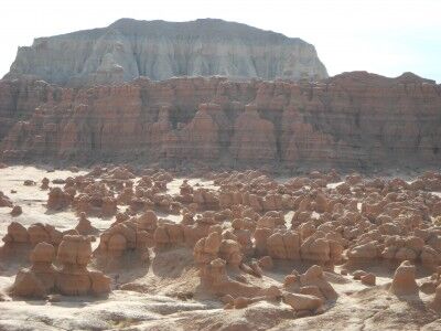 observation point Goblin Valley state park Utah