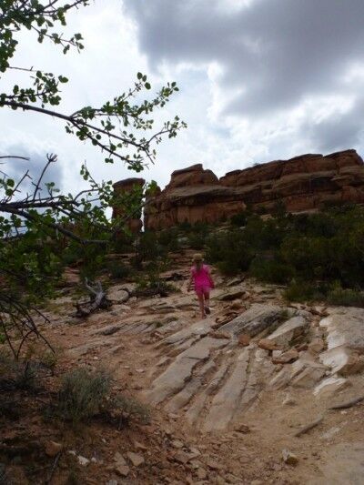 trail boss on Devil's Kitchen trail