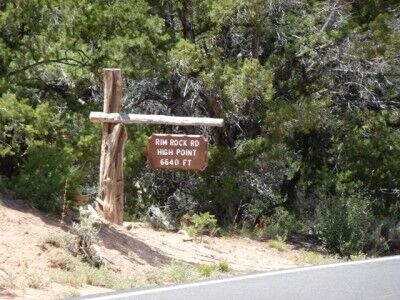 rim rock road high point colorado national monument