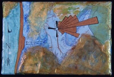 Plateau Petrified Forest National Park inspired artwork