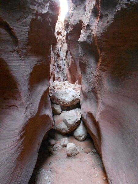 slot canyon barrier