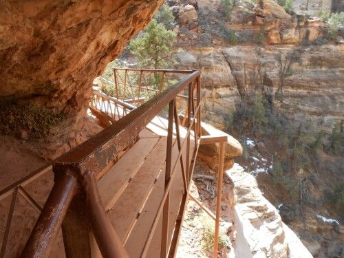 canyon overlook trail bridge