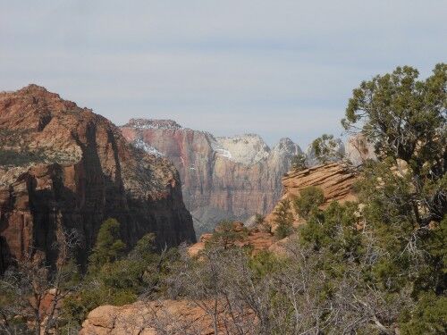 canyon overlook trail zion national park