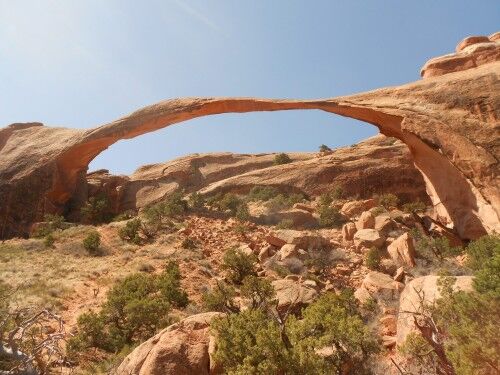 landscape arch arches national park