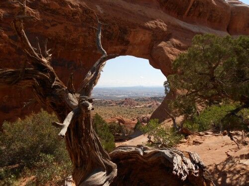 partition arch arches national park