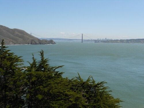 point bonita lighthouse trail Golden gate bridge