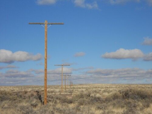 route 66 telephone poles