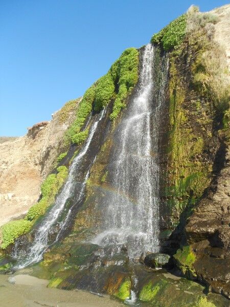 Rainbow in Alamere waterfall