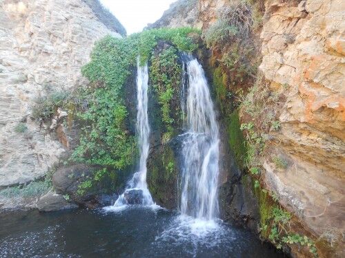 Alamere waterfall upper section